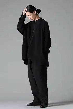 O project 23-24AW All Black Knit Cardigan Style
