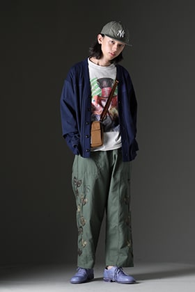 FASCINATE_THE R 2023-24AW ブランドミックス カーディガンスタイル