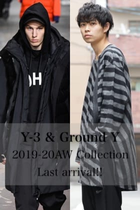 Ground Y & Y-3 2019-20AW Collection Last arrival!!