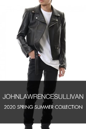 JOHN LAWRENCE SULLIVAN 2020 Spring Summer Collection Delivery Start!!