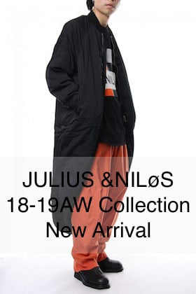 JULIUS & NILøS 18-19AW New Arrival！