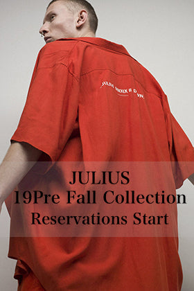 JULIUS 19Pre Fall Collection Reservations Start!!