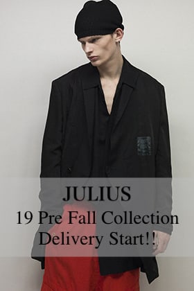 JULIUS 19 Pre Fall Collection Delivery Start!!