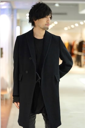 JULIUS 19AW [ Chesterfild Coat ] styling!!!