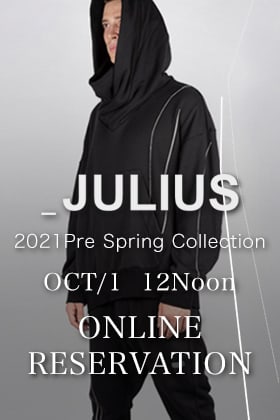 JULIUS 21 Pre Spring Collection Pre-orders Now Available!!