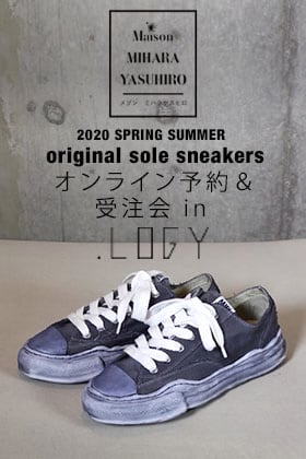 明日16日(土) より20SS Maison MIHARAYASUHIRO "Original Sole Sneakers"先行受注会開催!!