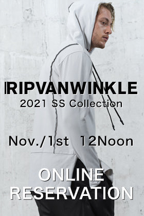 RIPVANWINKLE 2021 SS Collection Pre-orders from November 1st, 12 noon!