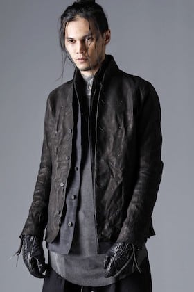 Introducing D.HYGEN 22-23AW Japan Calf Leather Shirt Jacket.