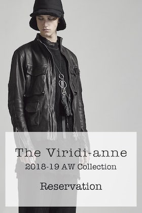 The Viridi-anne 18-19AW Collection 先行予約受付中。