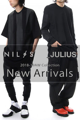 JULIUS ＆ Nilos 18AW  New Arrivals！