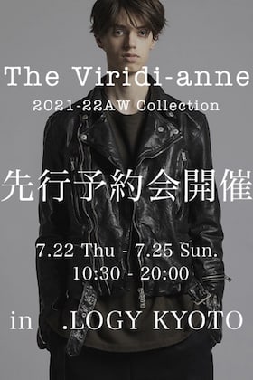 The Viridi-anne 2021-22AWコレクション先行予約会 in .LOGY Kyoto