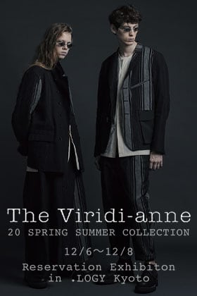 20SS The Viridi-anne Exhibition Reservation in .Logy from 12/6 to 12/8