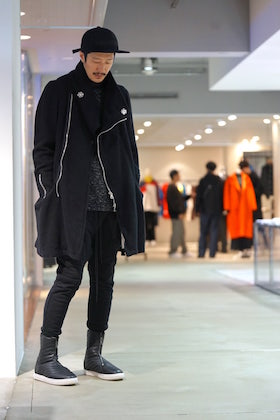 Brand Mix [ Soft melton coat ] Styling!!!