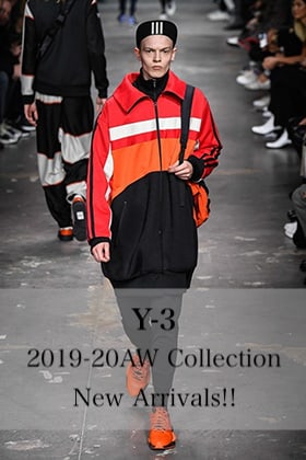 Y-3 2019-20AW Collection New Arrivals!!