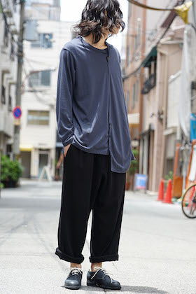 Yohji Yamamoto Long Sleeve and Draw String Pants