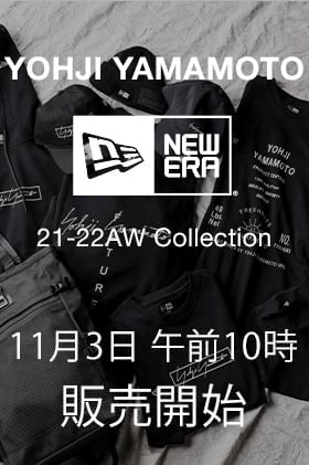 Yohji Yamamoto-ヨウジヤマモト x New Era-ニューエラの新作を11月3日(水) 午前10時より発売開始！