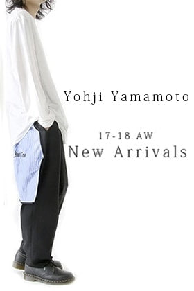Yohji Yamamoto 17-18AW New Arrivals