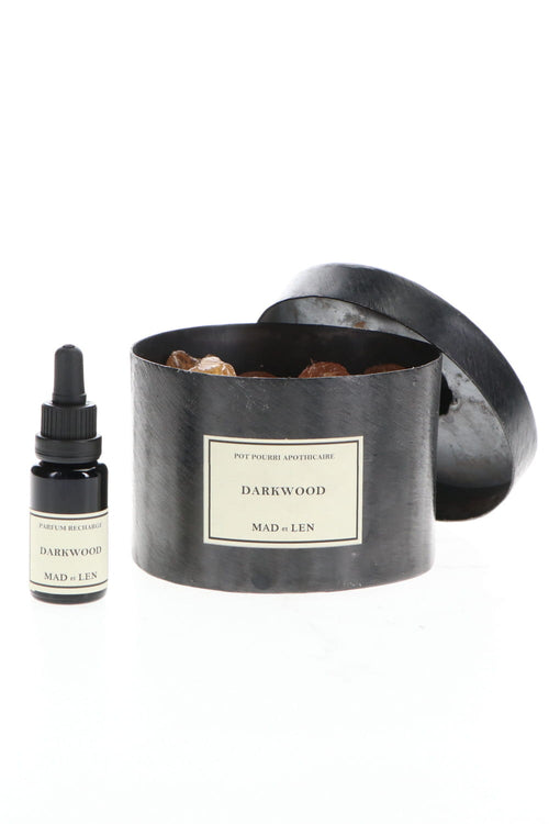 Dark Wood - Petit size Pot Pourri Amber - MAD et LEN