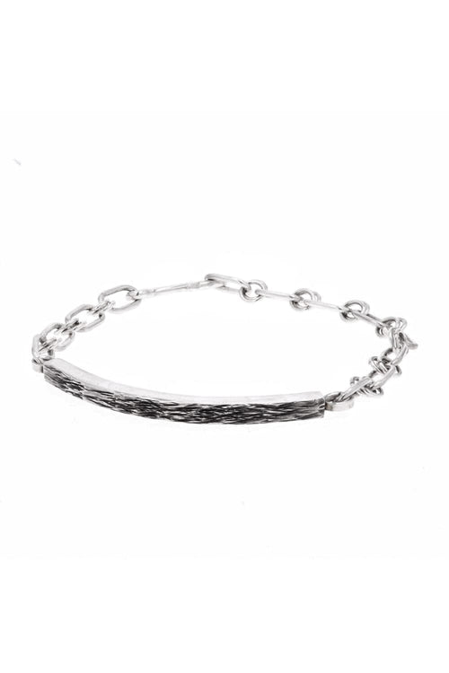 KISAGE texture chain Bracelet io-02-120 - iolom