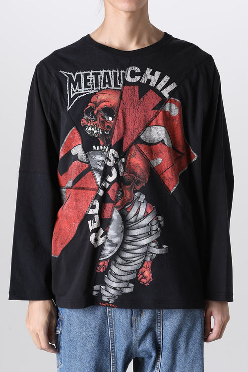 Crack Band L/S T-shirt - M4 - ink