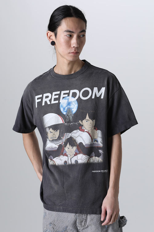 FREEDOM × SAINT Mxxxxxx Short sleeve T-shirt - SAINT Mxxxxxx