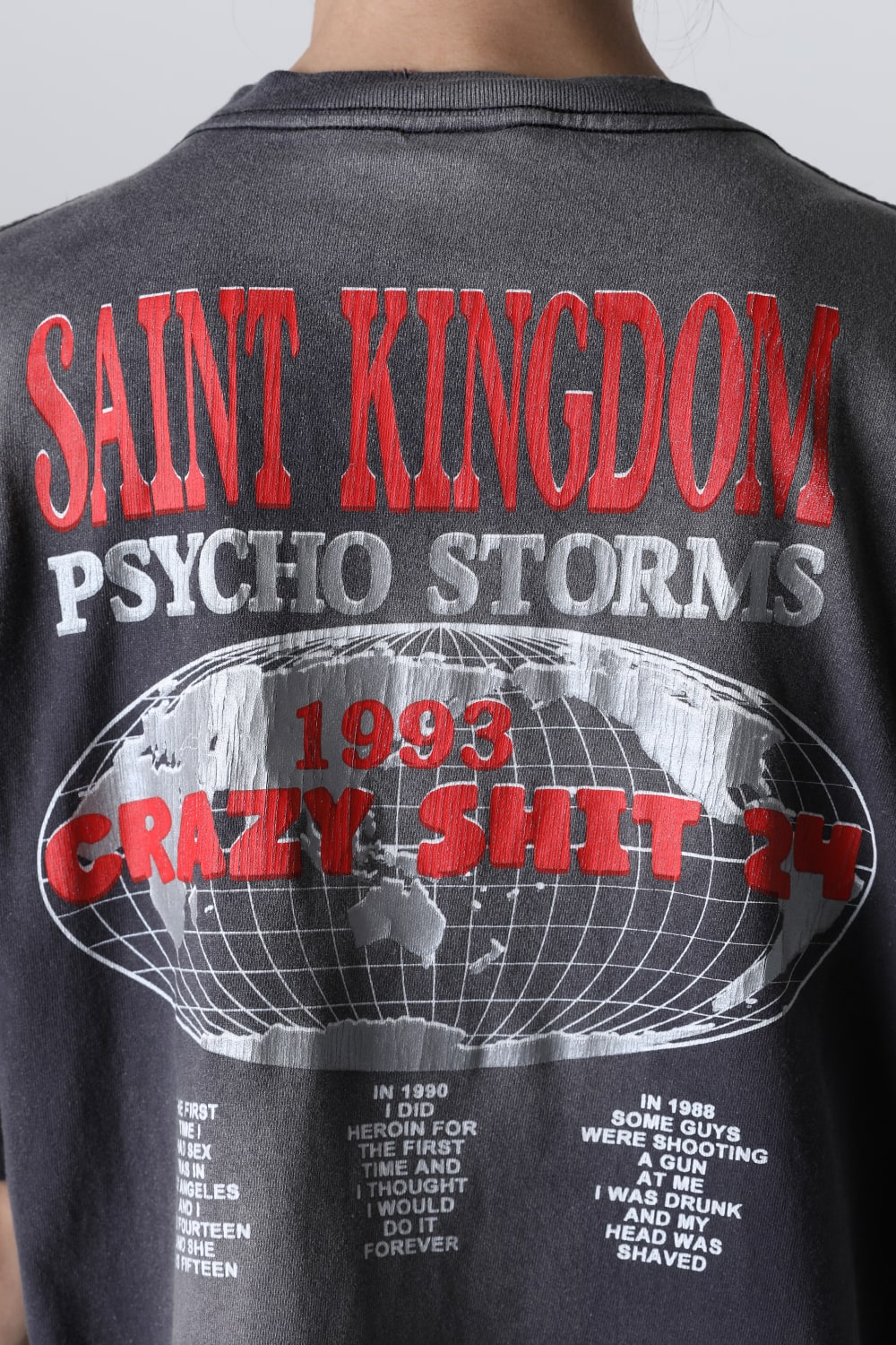 ラストマン × セントマイケル ST KINGDOM ショートスリーブTシャツ