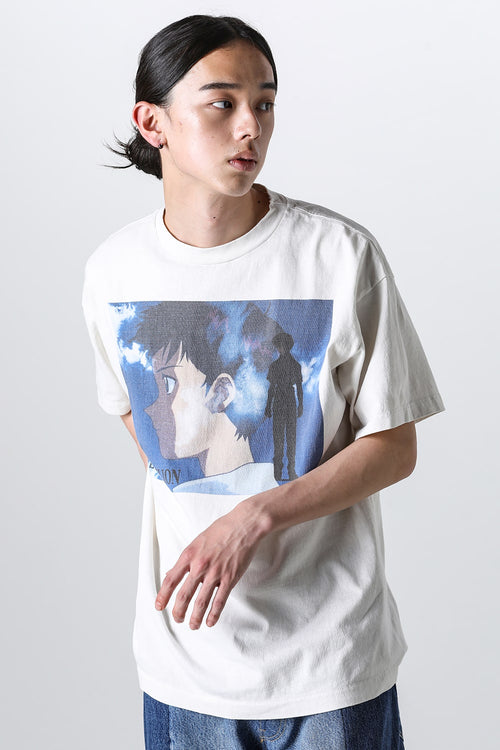 EVANGELION × SAINT Mxxxxxx SHINJI Short sleeve T-shirt - SAINT Mxxxxxx