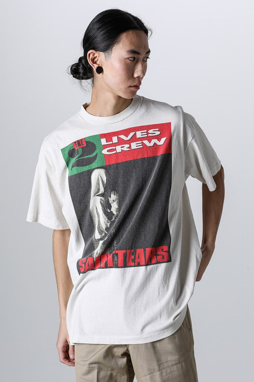 デニムティアーズ × セントマイケル LIVES CREW ショートスリーブTシャツ - SAINT Mxxxxxx - セント マイケル