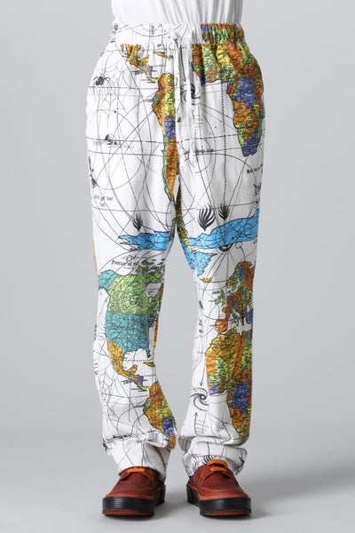 セントマイケル × ドクター・ウー WORLD MAP パジャマパンツ - SAINT Mxxxxxx - セントマイケル