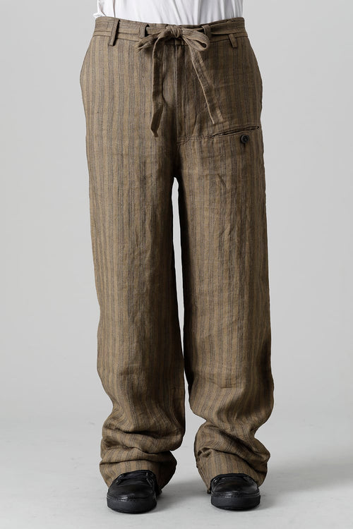 Adjustable Extra-Long Half Drawsting Trousers - ZIGGY CHEN