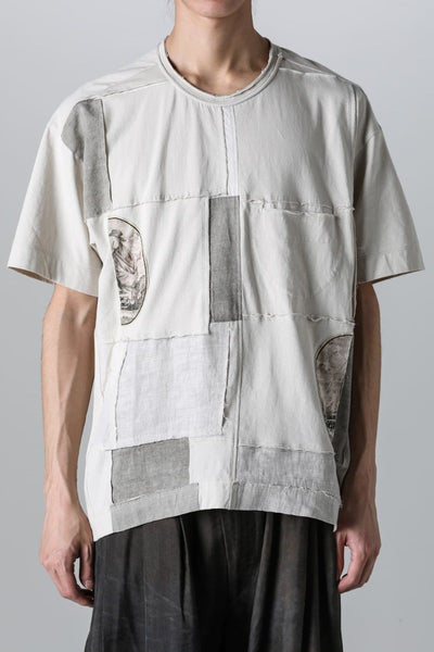 Contrast Patchwork T-Shirt - ZIGGY CHEN