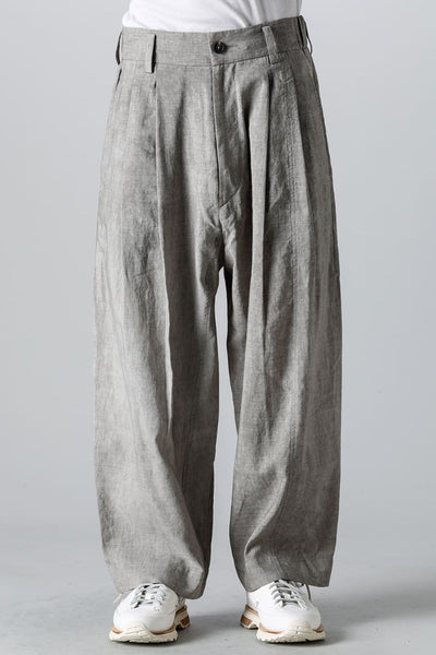 Pleated Tapered Trousers - ZIGGY CHEN