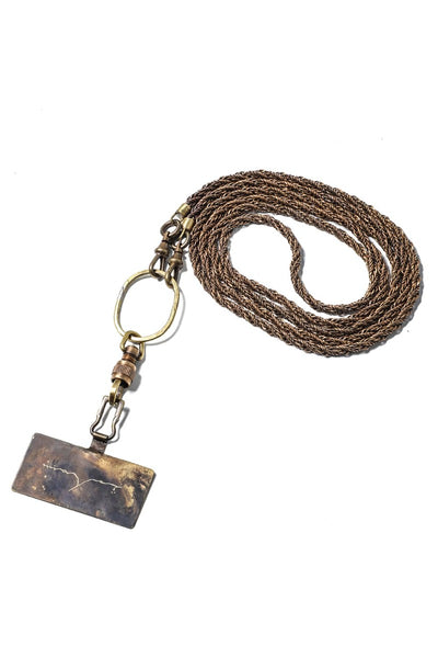 Phone strap Antique Brass - iolom