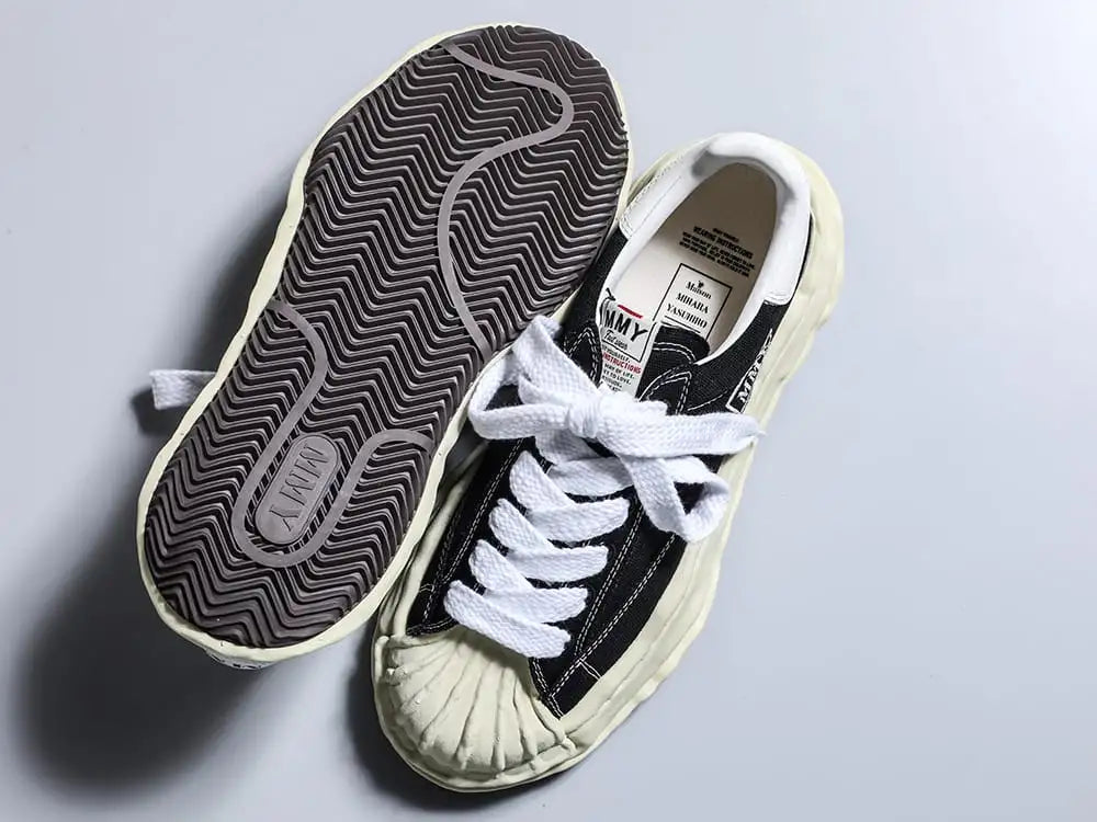 Maison MIHARA YASUHIRO 24SS - A09FW732 - BLAKEY Canvas Low Top sneakers Vintage Like Sole  2-006