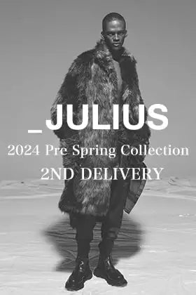 [入荷情報] JULIUS 2024PSコレクションより第2弾目のアイテムが入荷！