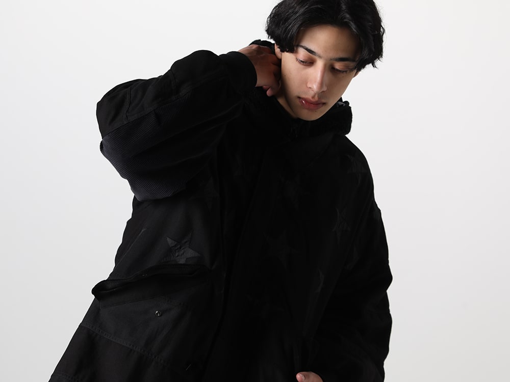 インク 2023-24AW - ink(インク) 2023-24AWコレクション最終デリバリーのアイテムが入荷！只今より店頭・通販共に販売スタート！ - ink23AW-01(ブラックフラグ 3ウェイコート) - 1-007