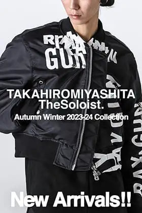 【Arrival information】New items from TAKAHIROMIYASHITATheSoloist!