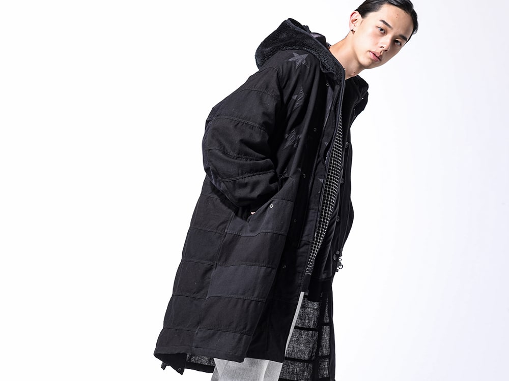 ink 2023-24AW - A Coat Created Through Brand-Specific Reconstruction - ink23AW-01-M1(Black Flag 3way Coat - M1) - 2-002