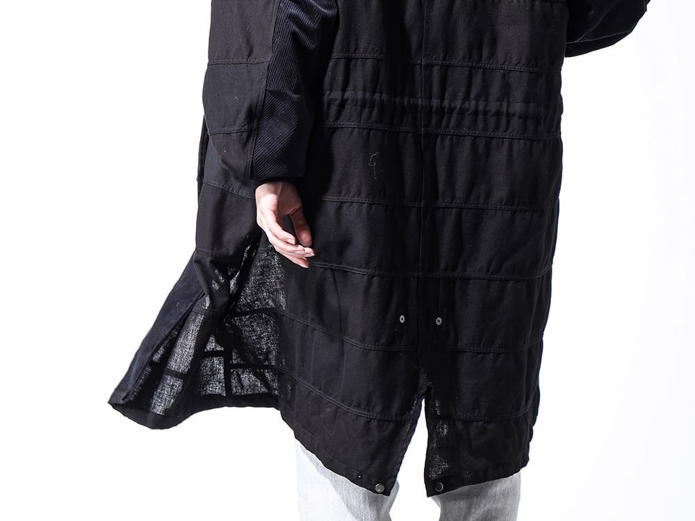 ink 2023-24AW - A Coat Created Through Brand-Specific Reconstruction - ink23AW-01-M1(Black Flag 3way Coat - M1) - 2-010