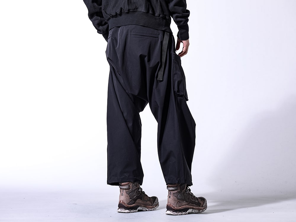 ACRONYM / 11 BY BORIS BIDJAN SABERI 2023-24AW - Ruggedly Wearable Functional Pants and Shoes - P30AL-DS(Ultrawide Cargo Trousers Schoeller Dryskin+3xDry) BOOT2-GTX-WH-LR-ALL-DIRTY-GREY(BOOT2 GTX WH/LR/ALL DIRTY GREY) - 3-003