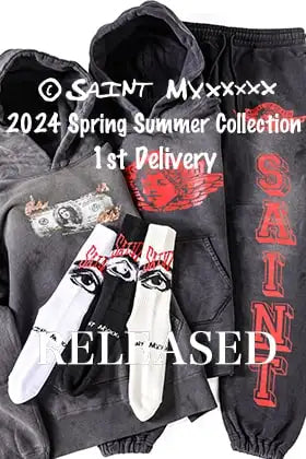 [到货信息] SAINT Mxxxxxx 2024SS系列1st Drop单品开始在店铺和网上销售!