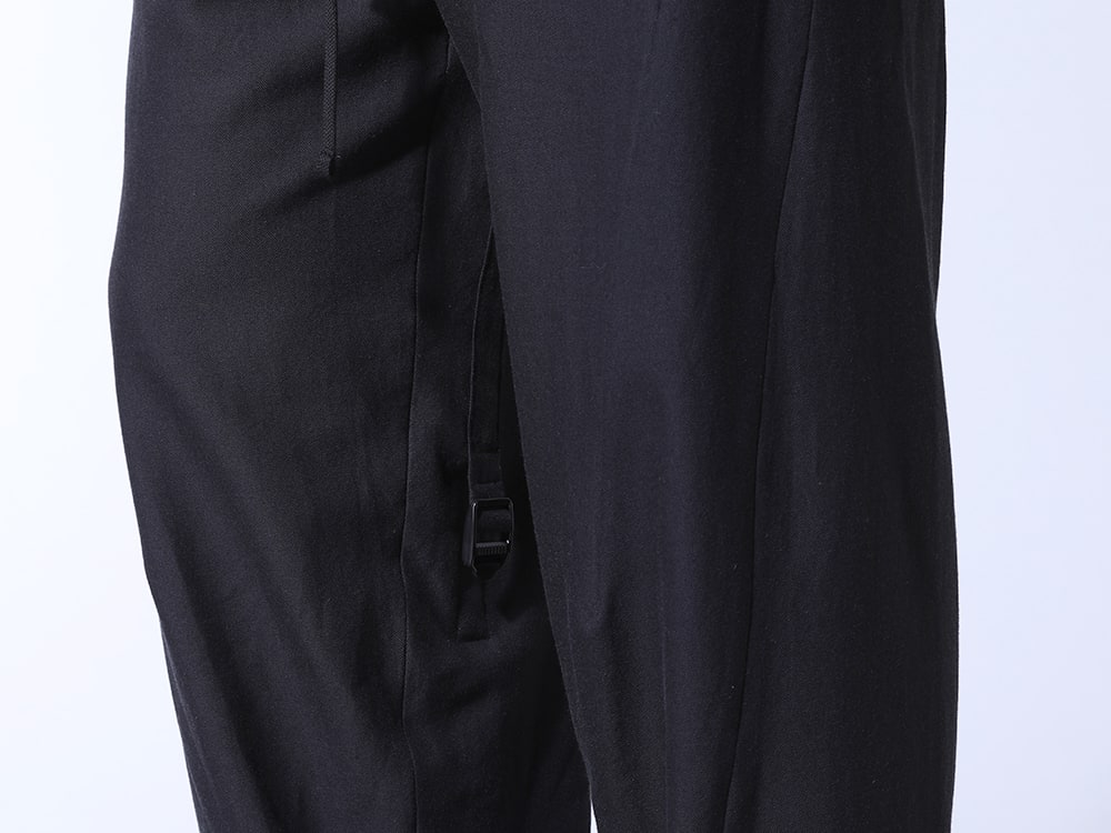 JULIUS 2024PS - Original brand design throughout - 847PAM9-M(Rayon / Silk / Cotton Cloth Wide Easy Pants) - 3-005