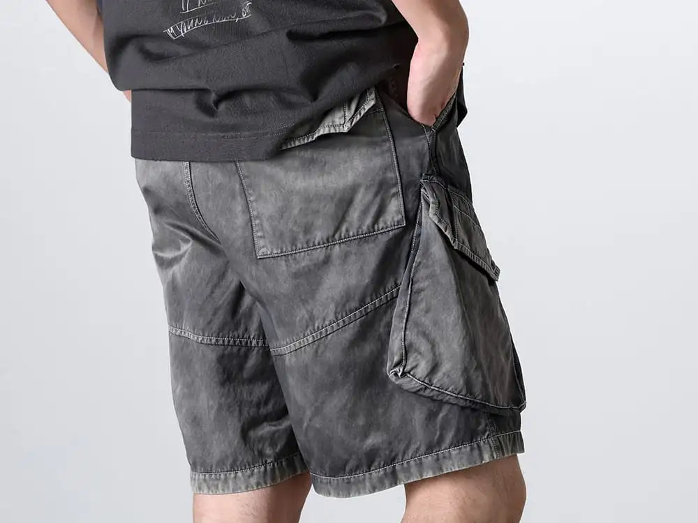 Maison MIHARA YASUHIRO - 24SS - A12PT043 - Rc Twill Cargo Shorts 3-003