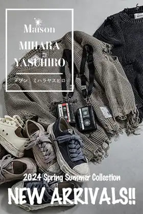 【入荷情報】Maison MIHARA YASUHIROより24SS新作ウェアとスニーカーが入荷しました！