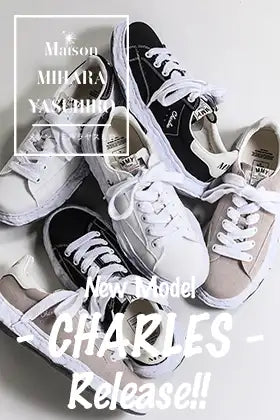 [Arrival Information] Maison MIHARA YASUHIRO 24SS New Sneaker Model "CHARLES" Canvas Model Now Available for purchase!