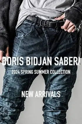 [Arrival information] New items from BORIS BIDJAN SABERI 24SS are now in stock.