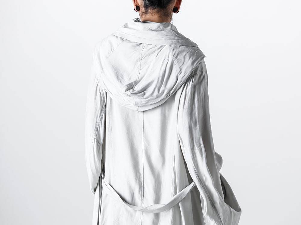 JULIUS 2024SS - title2 - 857COM1-Plaster(Silk / Bambooo Cloth Hooded Robeン) - 2-008