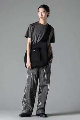 Omar Afridi Darted trousers Ventus print style!