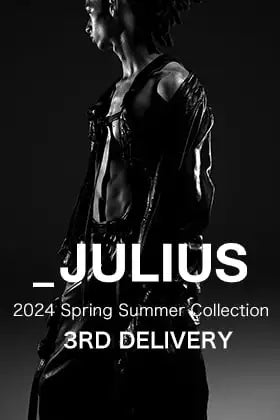 [Arrival Information]  The third drop from the JULIUS 2024SS collection has arrived!