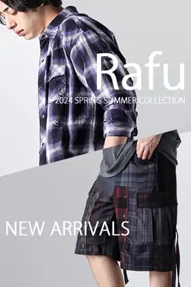 【入荷情報】新規取扱ブランド「Rafu - ラフ 」より24SS 3rdデリバリーが入荷しました！